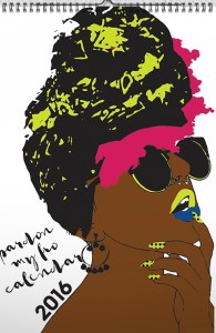 Pardon My Fro Calendar